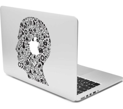 CASEIT 13  MacBook Decal - Head Profile